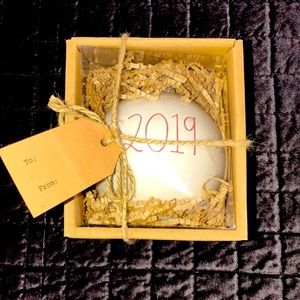 Rae Dunn 2019 Christmas Ornament